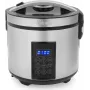 Tristar RK-6138 Skaitmeninis ryžių ir garų puodas, 1,5 L, 500 W, nerūdijantis plienas ir plastikas, juoda