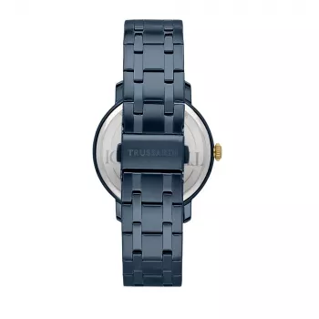 Trussardi vyriškas laikrodis R2453147007 41mm nerūdijantis plienas mėlynas ciferblatas
