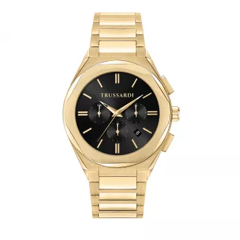 Trussardi vyriškas laikrodis R2453156001 44mm nerūdijantis plienas mėlynas ciferblatas