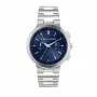 Trussardi vyriškas laikrodis R2453164004 43mm nerūdijantis plienas mėlynas ciferblatas