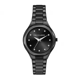 Trussardi Women's Watch R2453157501 32mm Silver Stainless Steel Milanese Bracelet Quartz