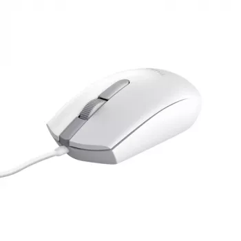 Trust TM-101W optinė pelė - universali, 3 mygtukai, USB laidinė, balta 25320