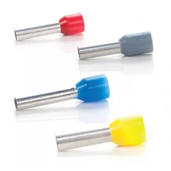 TRYTYT Izoliuota antgalė 0,5 mm² DUI-0.50-8 balta (100 vnt.)