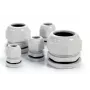 TRYTYT PG13.5 kabelio įvadas, šviesiai pilkas PA6, IP68, 6-12 mm kabeliams (1 vnt.)
