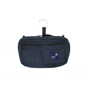 TTTM Deep Blue Toiletry Bag - Parachute Nylon, 3L, Water-Repellent