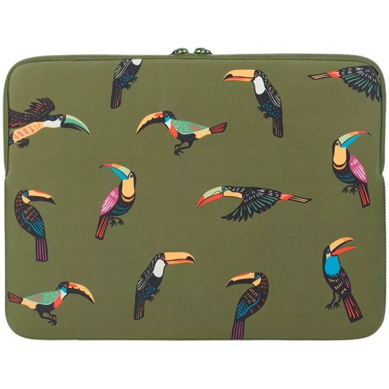 Tucano Tucani Second Skin nešiojamojo kompiuterio dėklas 15-16 colių nešiojamiesiems kompiuteriams, neoprenas, žalias BFTUC401516-V