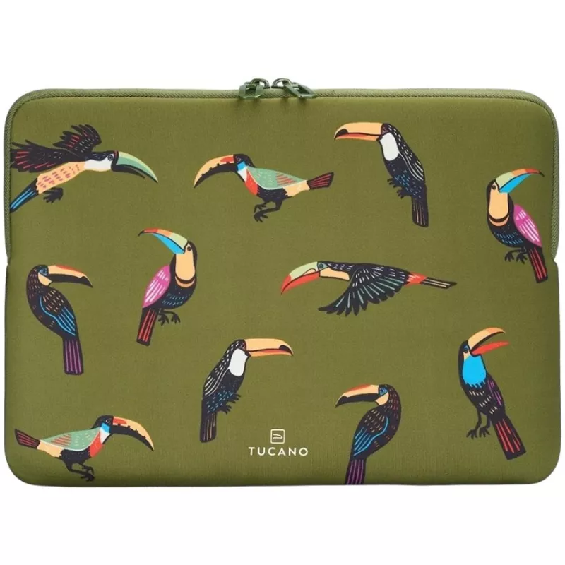 Tucano Tucani Sleeve 12-13 colių žalias neopreno nešiojamojo kompiuterio dėklas