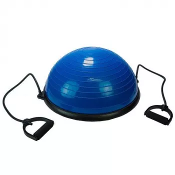 Tunturi Balance Trainer 14TUSFU152 – 60 cm, Black/Blue, su pasipriešinimo juostomis ir rankiniu siurbliu