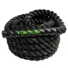Tunturi Battle Rope 12m – 38mm didelio tankio poliesterio treniruoklių virvė