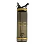 Tunturi Centuri Deluxe vandens butelis su šiaudeliu, 700 ml, ruda