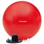 Tunturi Gymball Anti Burst mankštos kamuolys su pompa 55 cm, raudonas