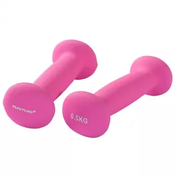 Tunturi Neopreno hanteliai 0,5 kg rožiniai (pora)