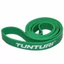 Tunturi Power Band Medium kilpinė pasipriešinimo juosta (žalia, 104 x 2,9 cm, natūralus lateksas)