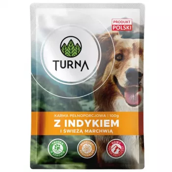 TURNA su kalakutiena – šlapias šunų maistas – 100g