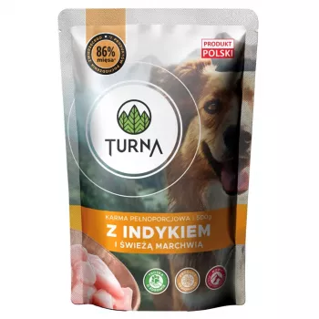 TURNA su kalakutiena – šlapias šunų maistas – 500 g