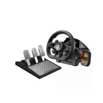 Turtle Beach VelocityOne Race Direct Drive lenktynių vairas ir pedalų sistema, skirta Xbox ir PC - juoda