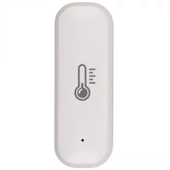 TUYA Išmanusis temperatūros ir drėgmės jutiklis ZigBee 3.0, baltas