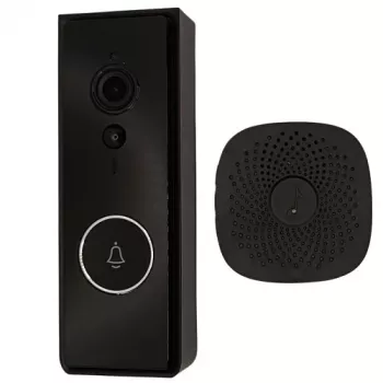 Tuya Smart Video Durų Skambutis HS085254 – Wi-Fi, 1080p Full HD, Naktinis Matymas, Dvipusis Garsas, IP65