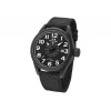 TW STEEL VS41-Volante vyriškas kvarcinis laikrodis, 45 mm, juodas ciferblatas, odinis dirželis
