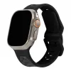 UAG Scout silikoninis laikrodžio dirželis, skirtas Apple Watch 49mm/45mm/44mm/42mm - juodas