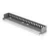 Ubiquiti Blank Keystone Patch Panel 24 Port, skirta UniFi stelažinei įrangai, 1U