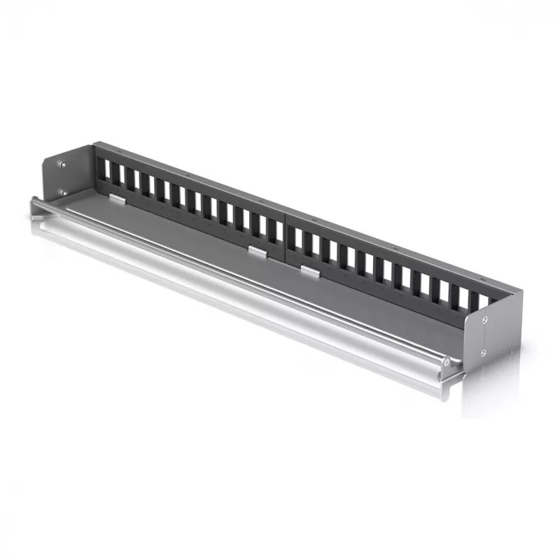 Ubiquiti Blank Keystone Patch Panel 24 Port, skirta UniFi stelažinei įrangai, 1U