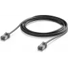 UBIQUITI UACC-CABLE-PATCH-OUTDOOR-C6A-3M-BK Itin plonas ekranuotas lauko Cat6a jungiamasis kabelis (3 m, juodas)