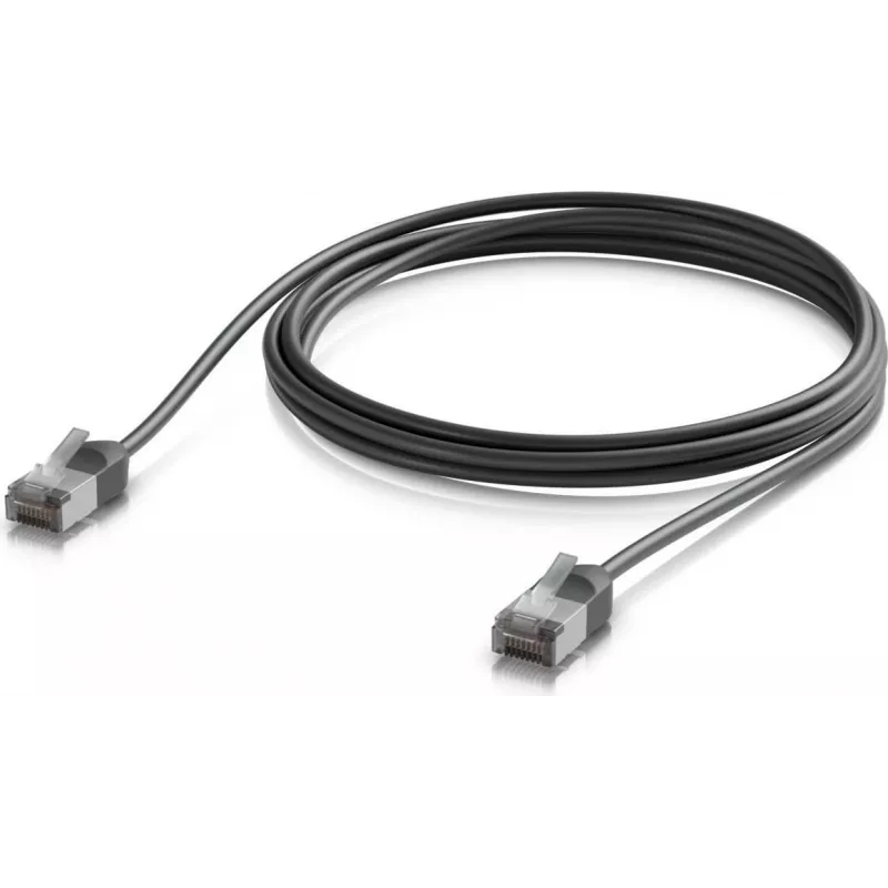 Ubiquiti Ultra-Thin Rugged Shielded USB-C į USB-C laidas 2m juodas 20Gbps 100W