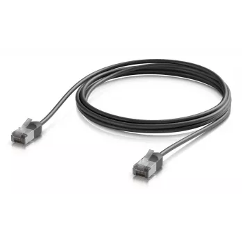 Ubiquiti Ultra-Thin Rugged Shielded USB-C į USB-C laidas 2m juodas 20Gbps 100W