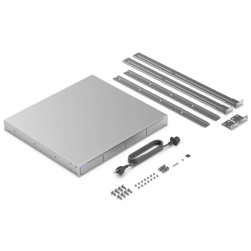 Ubiquiti UNAS-Pro-4 1U montuojamas 4 skyrių NAS su 10GbE SFP+