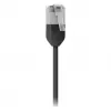 Ubiquiti UniFi lauko Cat6A jungiamasis kabelis 12m juodas UACC-Cable-Patch-Outdoor-C6A-12M-BK