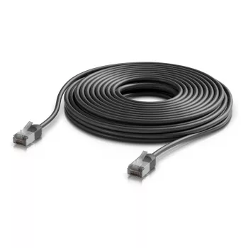 Ubiquiti UniFi lauko Cat6A jungiamasis kabelis 12m juodas UACC-Cable-Patch-Outdoor-C6A-12M-BK