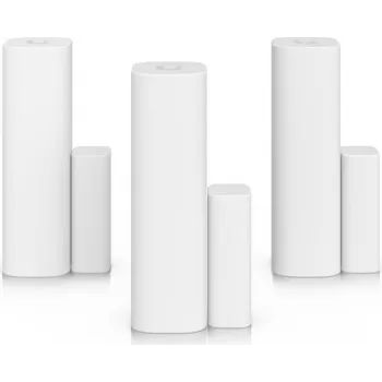 Ubiquiti UniFi SuperLink Entry Sensor (3-Pack) USL-Entry-3 – Belaidis BLE magnetinio kontakto jutiklis, skirtas UniFi Protect, CR2032 baterija, vidaus patalpoms, baltas