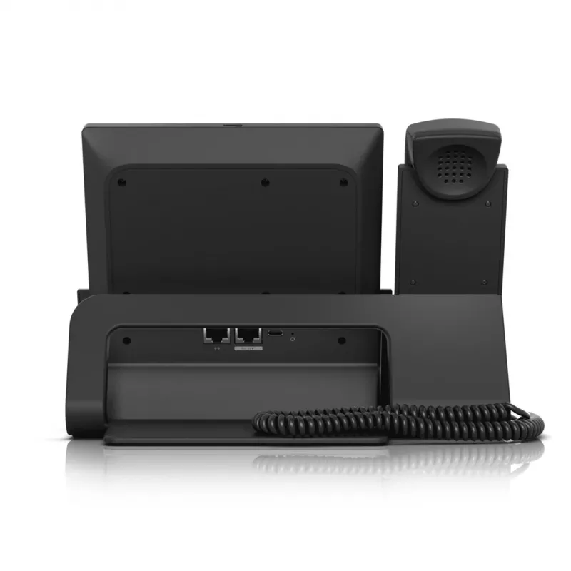 Ubiquiti UniFi Talk UTP-G3-Touch-Enterprise VoIP jutiklinio ekrano stalinis telefonas, juodas, Wi-Fi