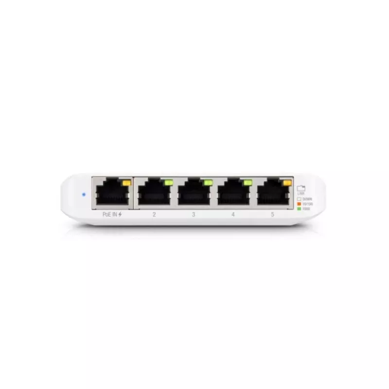 Ubiquiti UniFi USW Flex Mini 5 prievadų valdomas Gigabit PoE komutatorius White