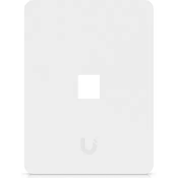 Ubiquiti Universal Keystone Wall Plate – švarus pritaikomas apdaila, 1 prievadas (balta)