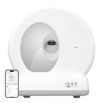 UBPet UCAT C10 Pro Intelligent Self-Cleaning Cat Litter Box with Camera