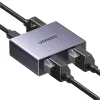 UGREEN 1 į 2 Gigabit Ethernet skirstytuvas, 1000Mbps LAN tinklo adapteris, RJ45 vyriškas į 2 moteriškus, pasyvus, juodas