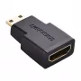 UGREEN 20101-20101 Mini HDMI į HDMI adapteris - juodos spalvos