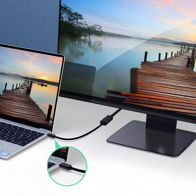 UGREEN 20134-20134 Micro HDMI vyriškas į HDMI moterišką adapteris - juoda