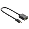 UGREEN 20134-20134 Micro HDMI vyriškas į HDMI moterišką adapteris - juoda