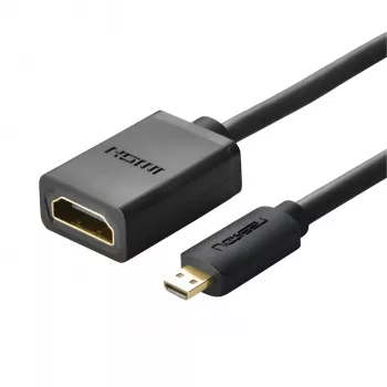 UGREEN 20134-20134 Micro HDMI vyriškas į HDMI moterišką adapteris - juoda
