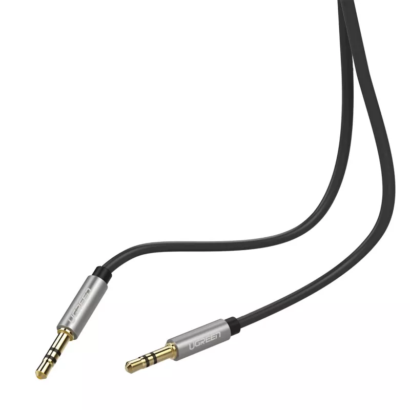 UGREEN 3,5 mm AUX kabelis 0,5 m, auksu padengtas stereo garso kabelis