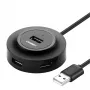 UGREEN 4-in-1 USB 2.0 šakotuvas (20777) - juodas