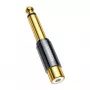 UGREEN 6.35mm Jack į RCA Female Gold Adapter AV169 80731