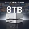 UGREEN 65487 USB-C 11-in-1 Docking Station, skirta Mac Mini M4/M4 Pro su M.2 SSD lizdu, Space Grey