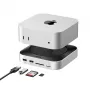 UGREEN 65487 USB-C 11-in-1 Docking Station, skirta Mac Mini M4/M4 Pro su M.2 SSD lizdu, Space Grey