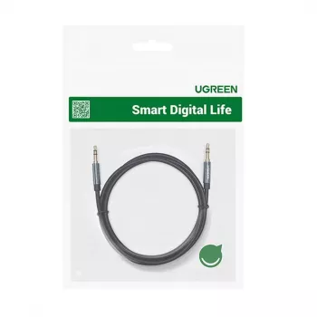 UGREEN AUX garso laidas 3,5 mm kampuotas kištukas 2 m mėlynas (AV112)