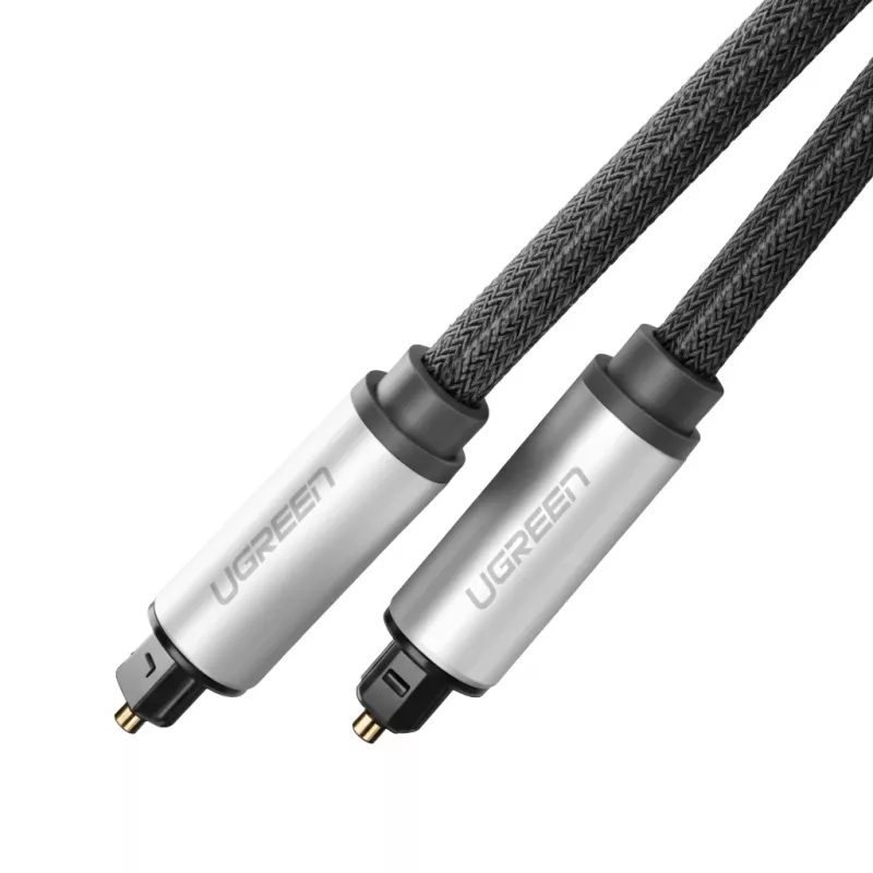 Ugreen AV108 10540 Digital Optical Audio Cable Toslink/SPDIF 2m Grey