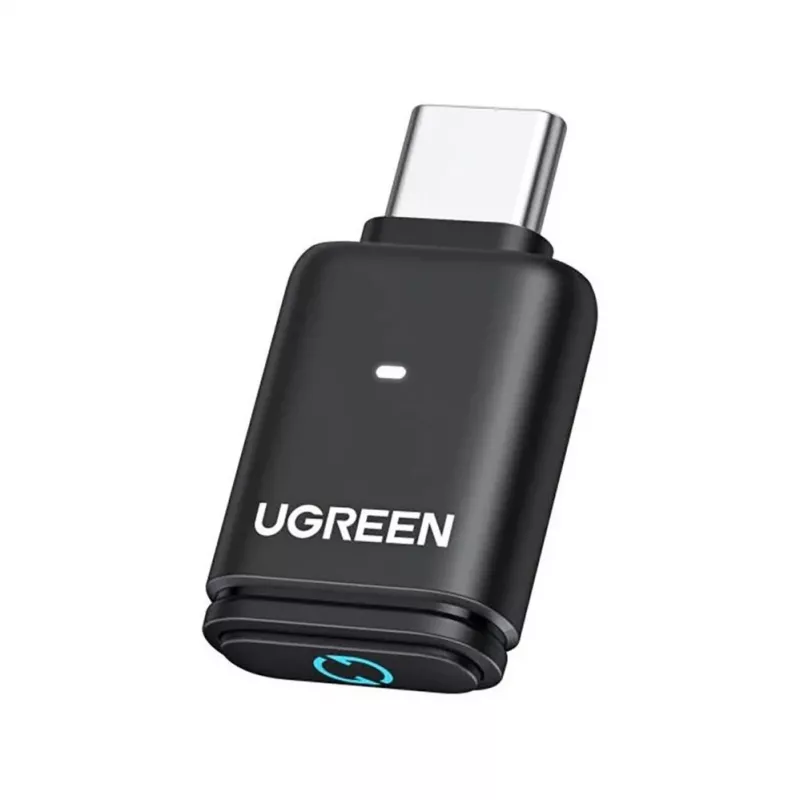 UGREEN BT501 USB-C Bluetooth 5.3 garso adapteris su aptX siųstuvu - juoda